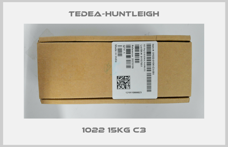 1022 15kg C3 Tedea-Huntleigh