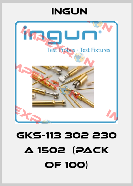 GKS-113 302 230 A 1502  (pack of 100) Ingun