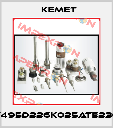 T495D226K025ATE230 (pack x500) Kemet