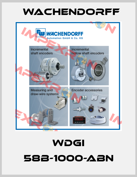 WDGI 58B-1000-ABN Wachendorff