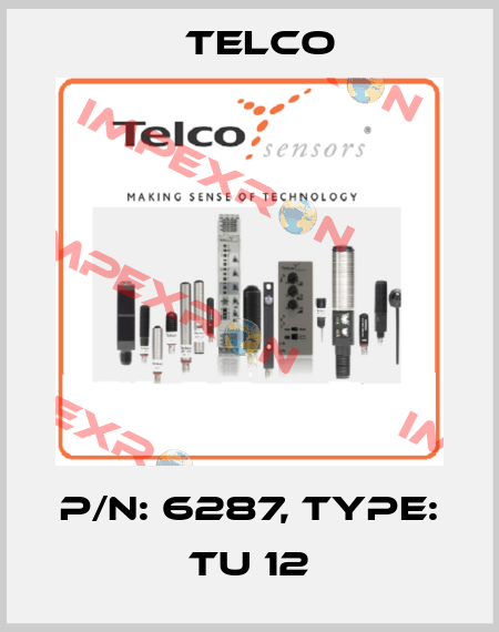 p/n: 6287, Type: TU 12 Telco