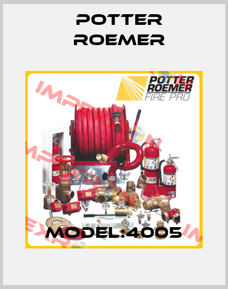 Model:4005 Potter Roemer