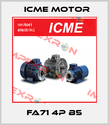 FA71 4P B5 Icme Motor