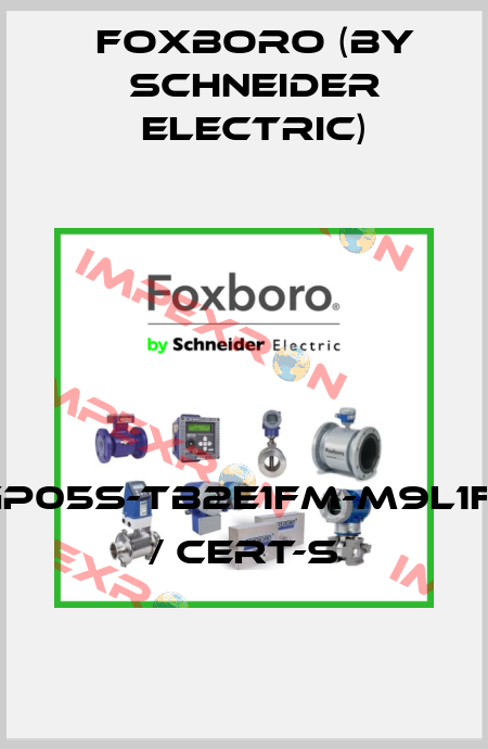 IGP05S-TB2E1FM-M9L1F2 / Cert-S Foxboro (by Schneider Electric)
