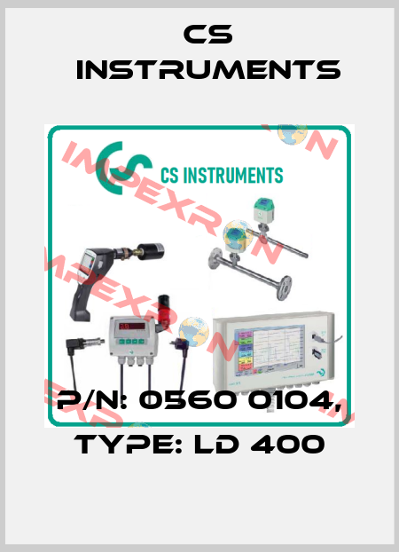 P/N: 0560 0104, Type: LD 400 Cs Instruments