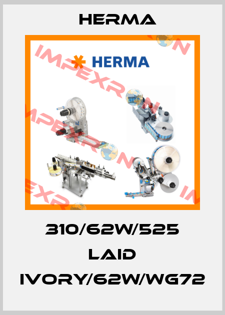 310/62W/525 Laid Ivory/62W/WG72 Herma