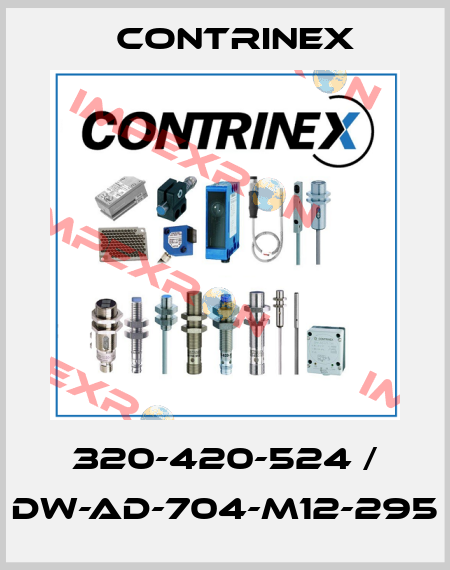 320-420-524 / DW-AD-704-M12-295 Contrinex