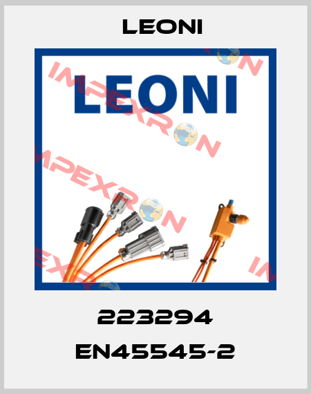 223294 EN45545-2 Leoni