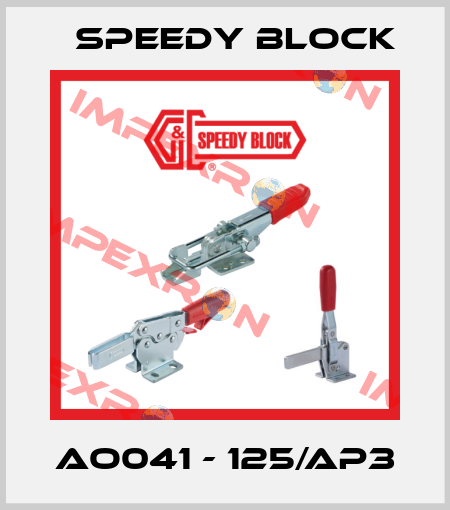 AO041 - 125/AP3 Speedy Block
