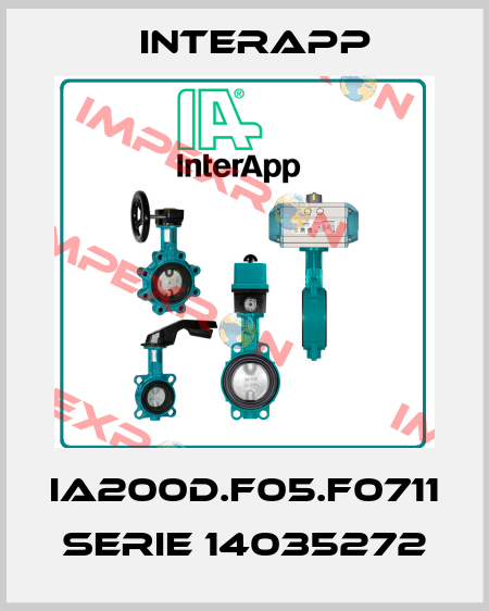 IA200D.F05.F0711 Serie 14035272 InterApp