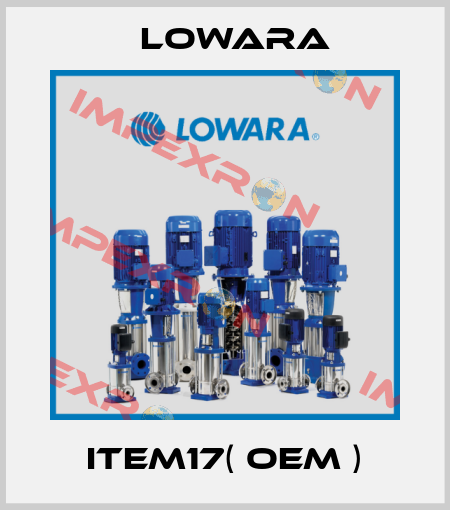 ITEM17( OEM ) Lowara