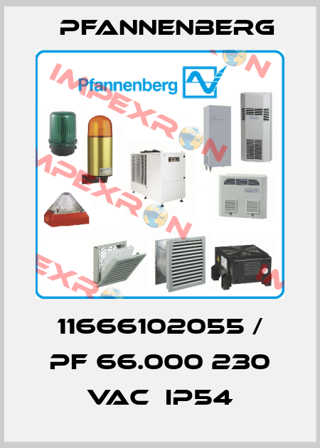 11666102055 / PF 66.000 230 VAC  IP54 Pfannenberg