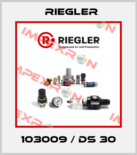 103009 / DS 30 Riegler