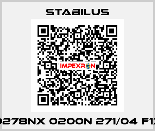 9278NX 0200N 271/04 F13 Stabilus