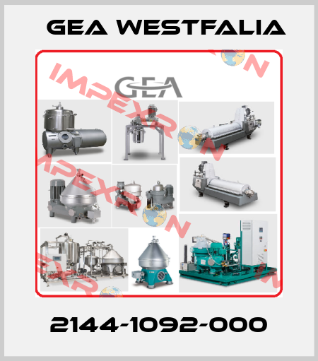 2144-1092-000 Gea Westfalia