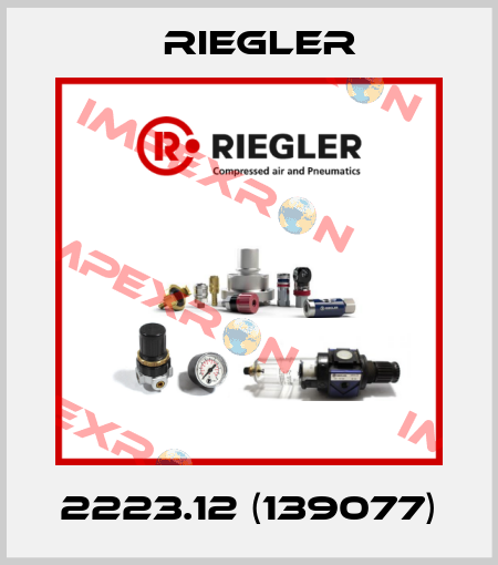 2223.12 (139077) Riegler
