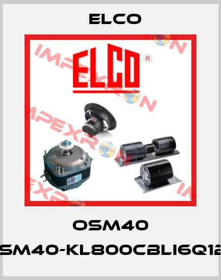 OSM40 (OSM40-KL800CBLI6Q12.1) Elco