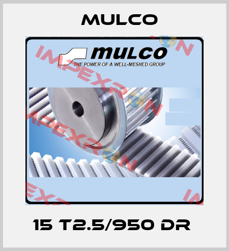 15 T2.5/950 DR  Mulco