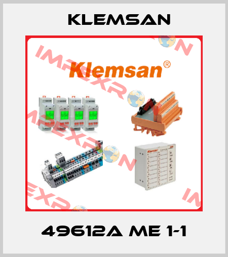 49612A ME 1-1 Klemsan