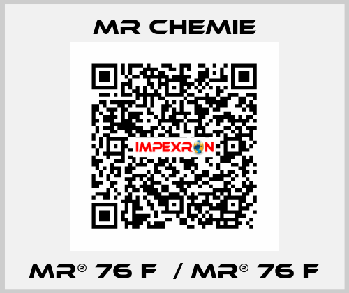 P/N: 76F/4D Typ: MR 76F Mr Chemie
