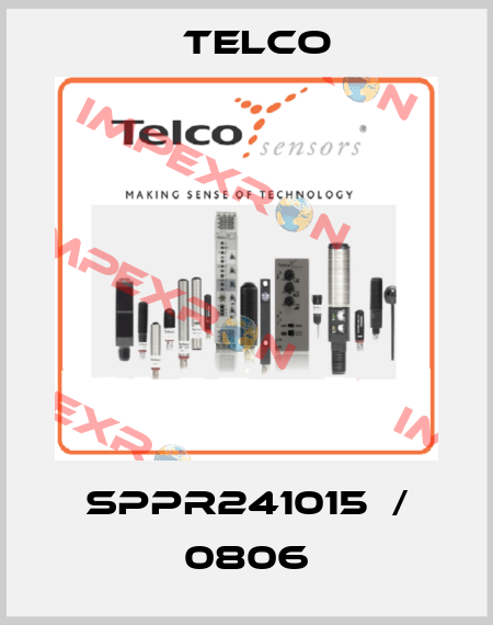 SPPR241015  / 0806 Telco