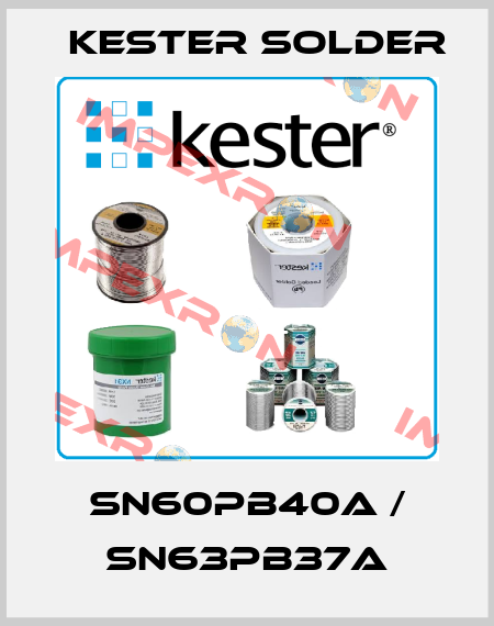 Sn60Pb40A / Sn63Pb37A Kester Solder