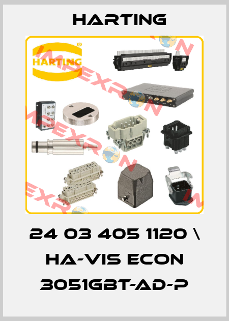 24 03 405 1120 \ Ha-VIS eCon 3051GBT-AD-P Harting