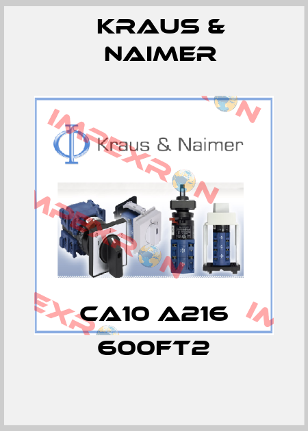 CA10 A216 600FT2 Kraus & Naimer