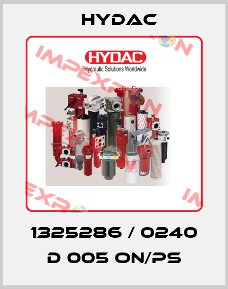 1325286 / 0240 D 005 ON/PS Hydac