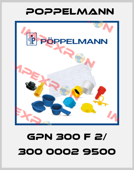 GPN 300 F 2/ 300 0002 9500 Poppelmann