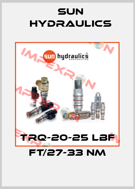 TRQ-20-25 LBF FT/27-33 NM Sun Hydraulics