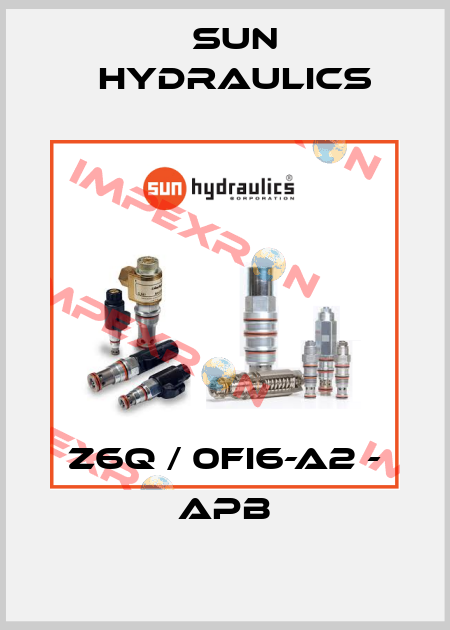 Z6Q / 0FI6-A2 - APB Sun Hydraulics