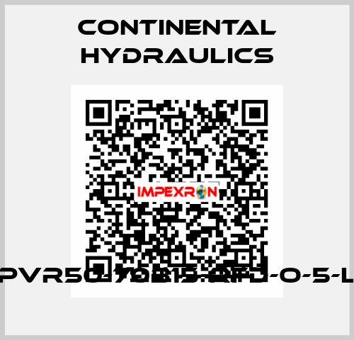 PVR50-70B15-RFD-O-5-L Continental Hydraulics