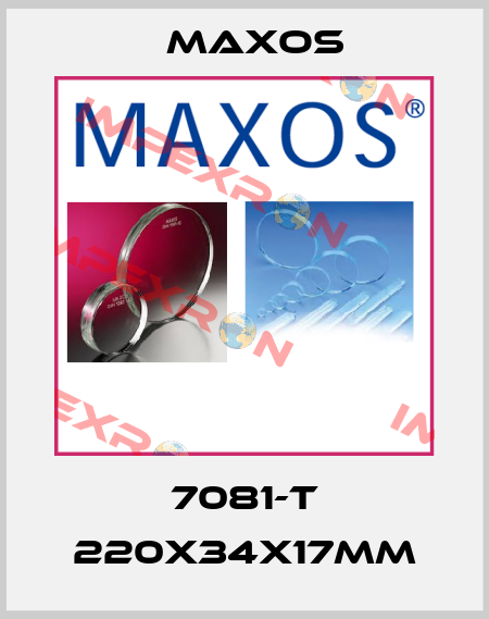 7081-T 220x34x17mm Maxos