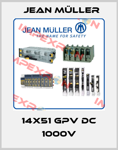 14x51 gPV DC 1000V Jean Müller