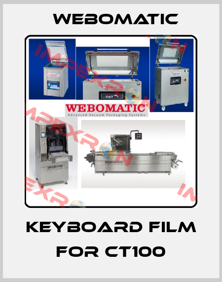 Keyboard film for CT100 Webomatic