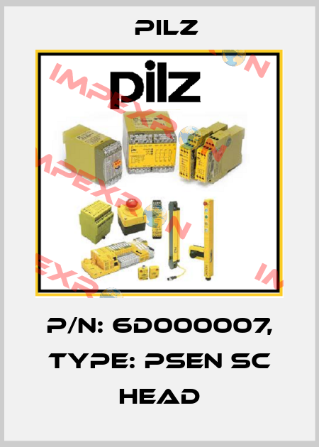 p/n: 6D000007, Type: PSEN sc head Pilz