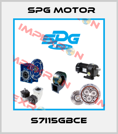 S7I15GBCE Spg Motor