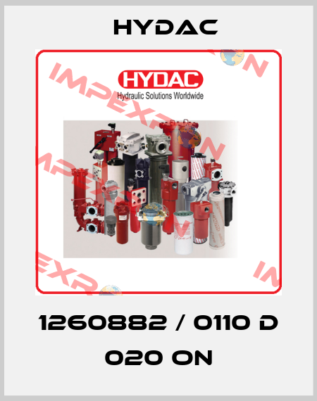 1260882 / 0110 D 020 ON Hydac