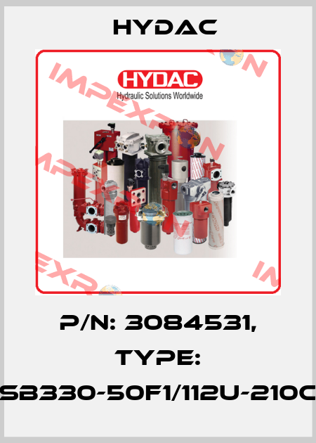 P/N: 3084531, Type: SB330-50F1/112U-210C Hydac