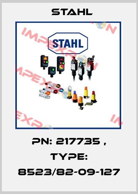 PN: 217735 , Type: 8523/82-09-127 Stahl
