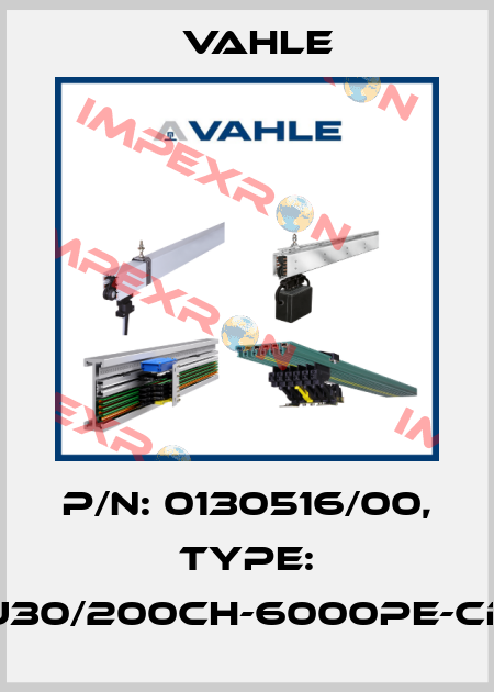 P/n: 0130516/00, Type: U30/200CH-6000PE-CB Vahle