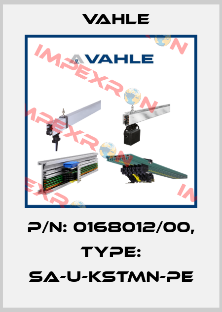 P/n: 0168012/00, Type: SA-U-KSTMN-PE Vahle