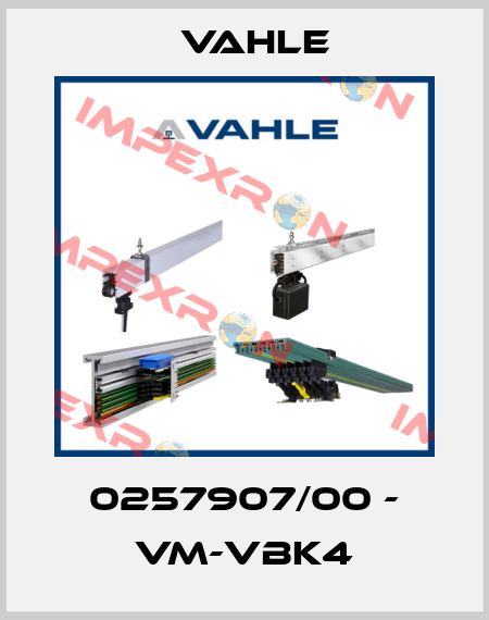 0257907/00 - VM-VBK4 Vahle