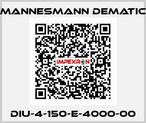 DIU-4-150-E-4000-00 Mannesmann Dematic