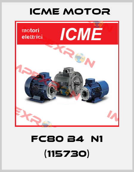 FC80 B4  N1 (115730) Icme Motor