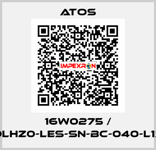 16W0275 / DLHZ0-LES-SN-BC-040-L13 Atos