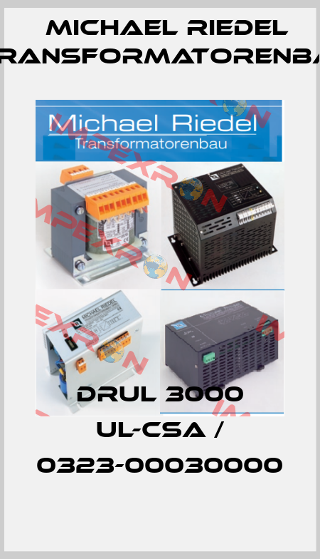 DRUL 3000 UL-CSA / 0323-00030000 Michael Riedel Transformatorenbau