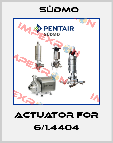 actuator for 6/1.4404 Südmo