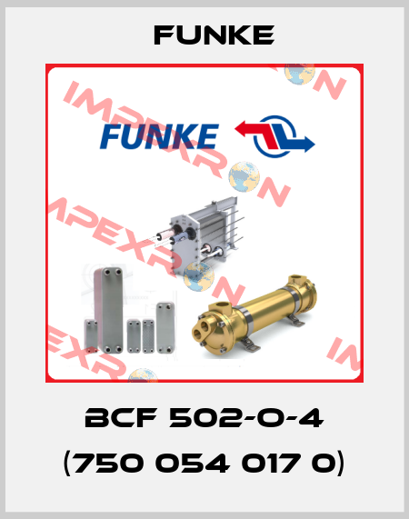 BCF 502-O-4 (750 054 017 0) Funke
